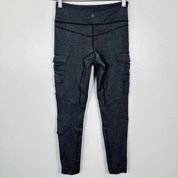 Lululemon Womens Size 4 Camel Cargo Pant - Picture 12 of 14